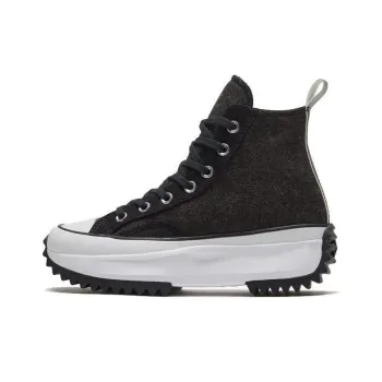 Converse Run Star Hike High Black Ice Black Silver