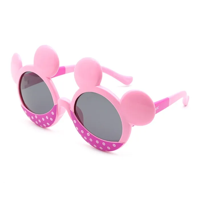 Disney Mickey Series TPEE Irregular Shape Sun Lenses Kids' Pink/Blue/Black-3