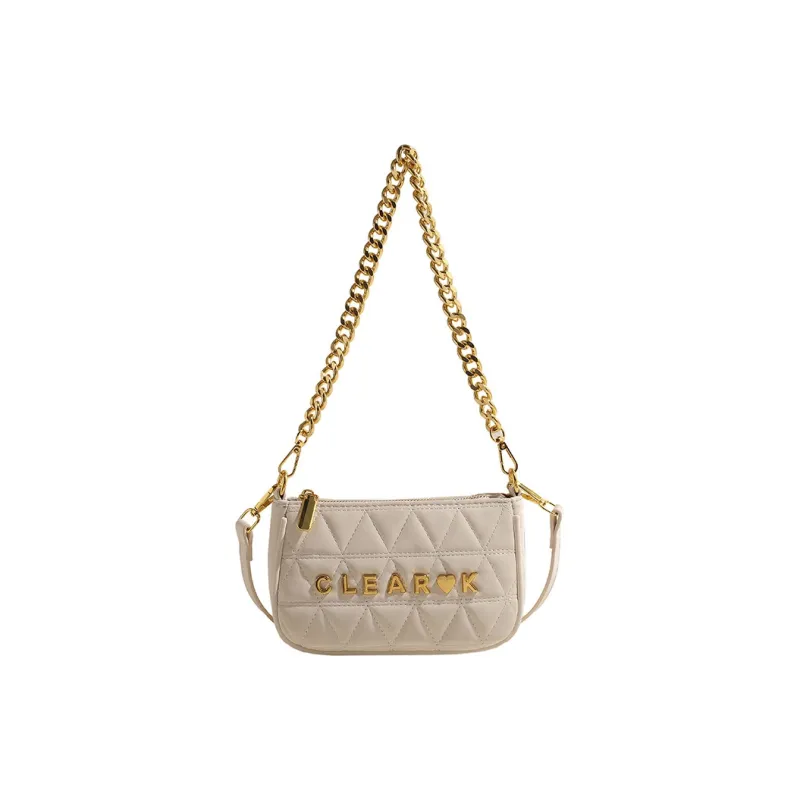 NOMK PU Shoulder Bag Crossbody Bag Regular Women's Black/White/Pink/Khaki-4
