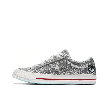 One Star Chiara Ferragni X Women's Converse Ox 'Silver Glacier Blue' Women's