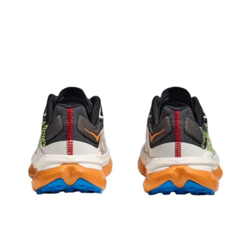 HOKA ONE ONE Tecton X Cushioning Wear Resistant Low Top Running Shoes Men's White Green Orange-4