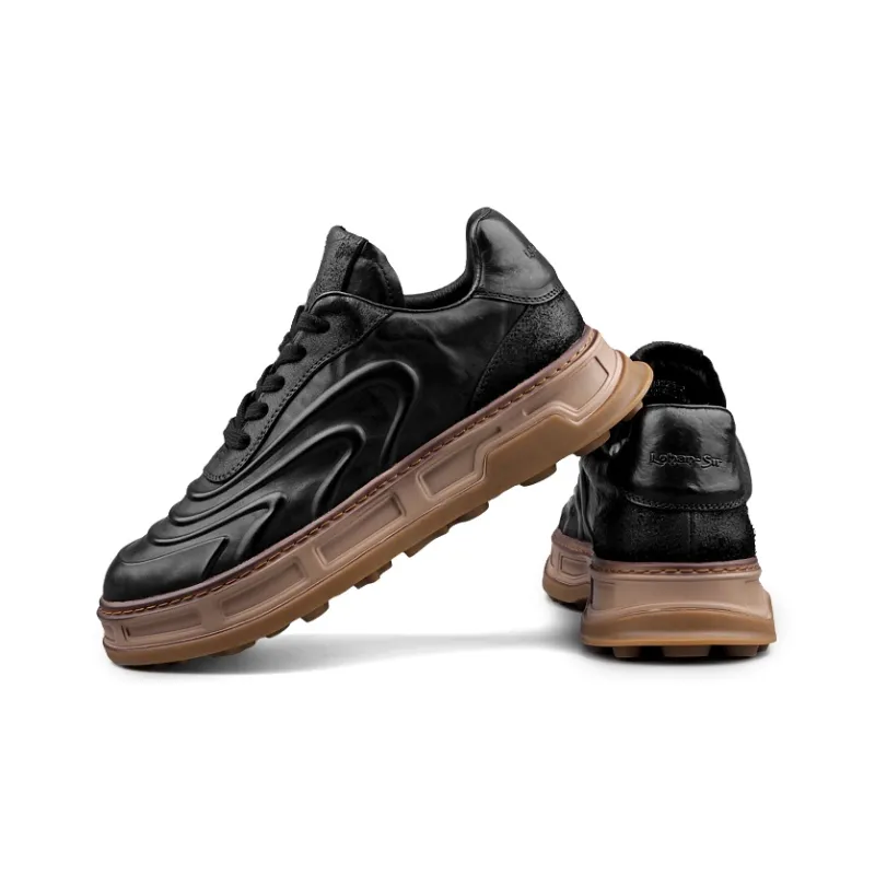 LOHAN·SIR Cushioning Breathable Lightweight Low-Top Casual Shoes Men's-9
