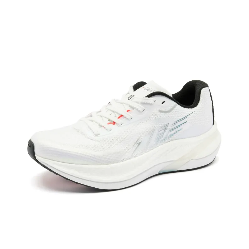 QIAODAN Running Shoes Men Low Top Jordan White Signal Red-2