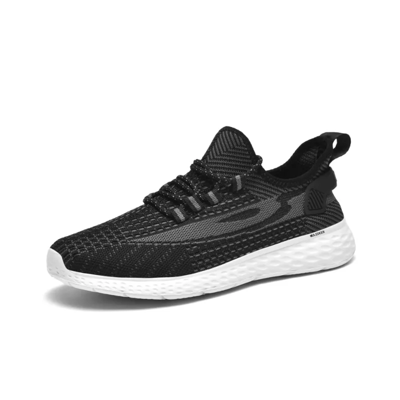 Black tailed Deer Breathable And Lightweight Low Top Running Shoes Unisex-4