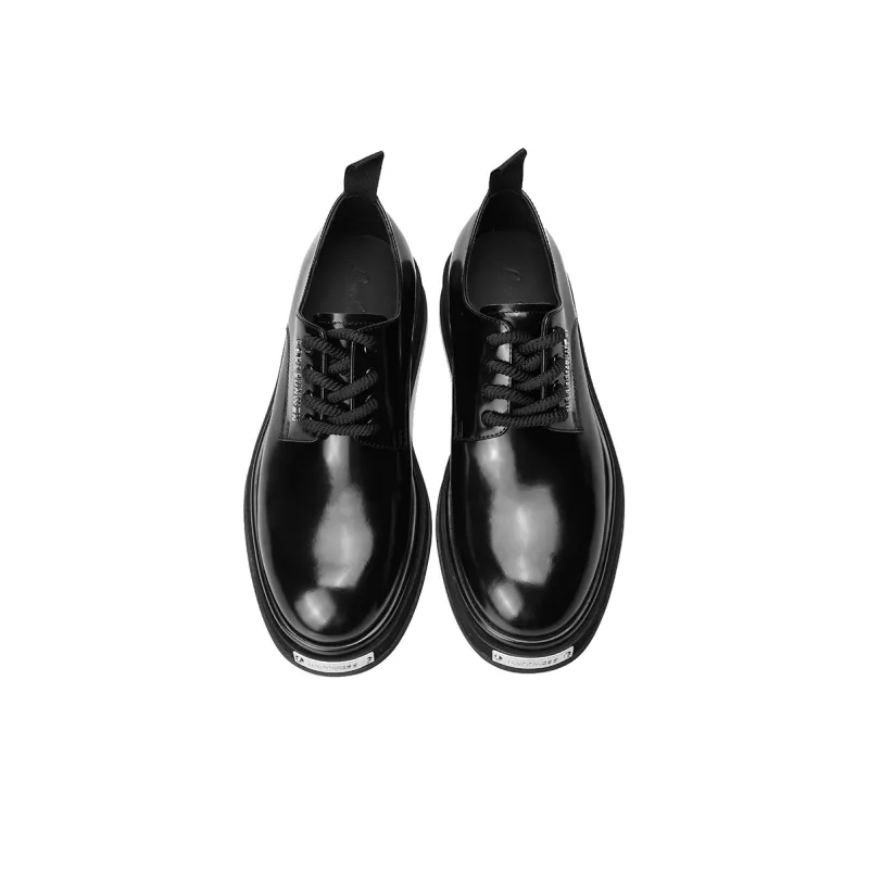 BOSSSUNWEN Dress Shoes Men's Black-3