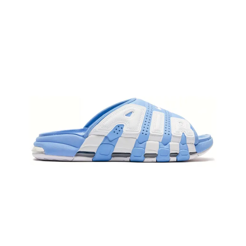 Nike Air More Uptempo Slides 'University Blue'-1