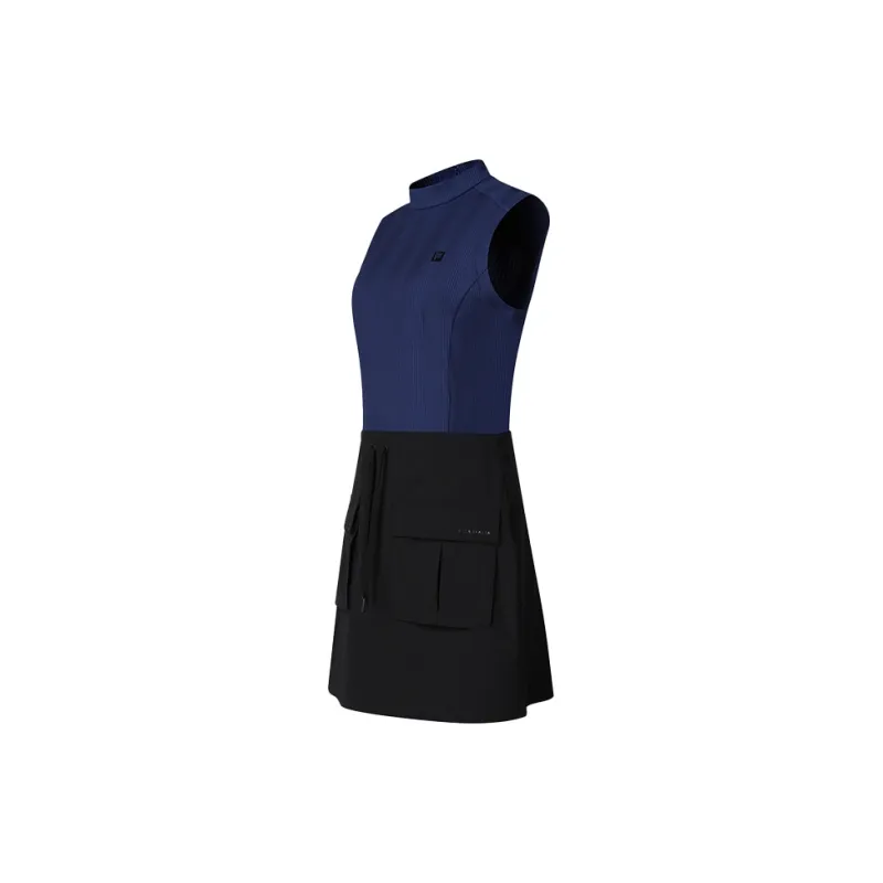 FILA Sleeveless Dresses Women's Deep Midnight Blue-1