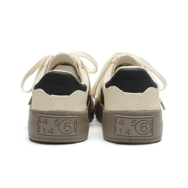 FOREVER 21 Anti-Slip Wear-Resistant Lightweight Breathable Height Increasing Low-Top Skateboard Shoes Unisex-3
