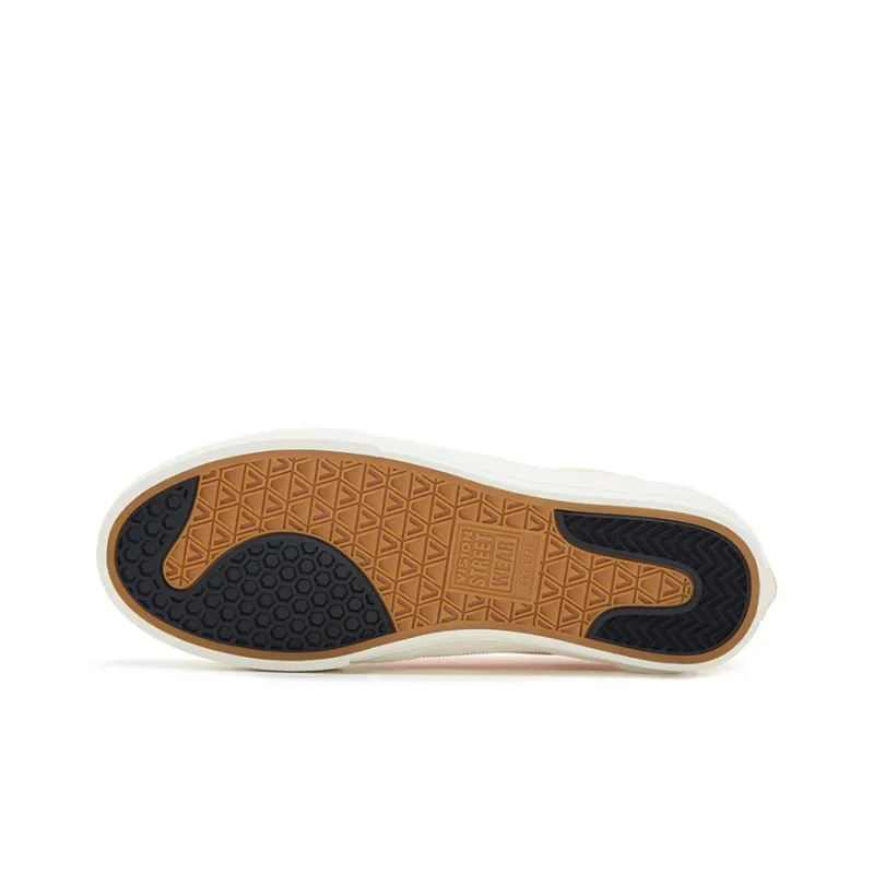 Vision Street Wear Flat Top Low Top Skateboard Shoes Unisex Soft Peach-5