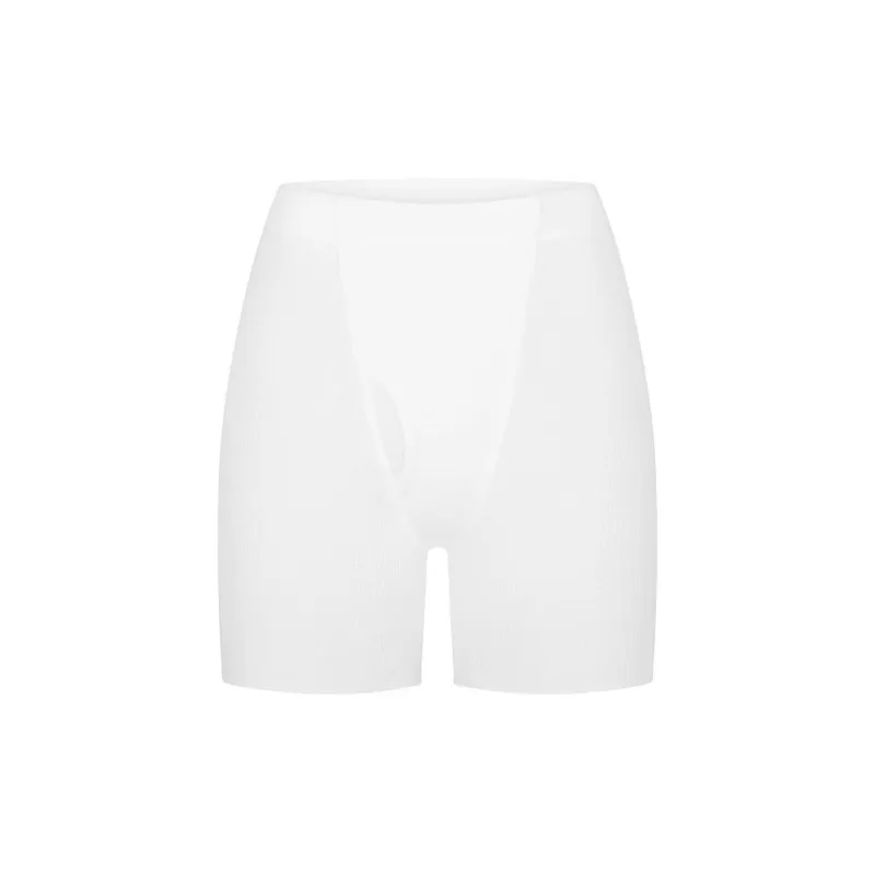 SKIMS WAFFLE BOXER Boxer Shorts Women's SNOW/Snow-0