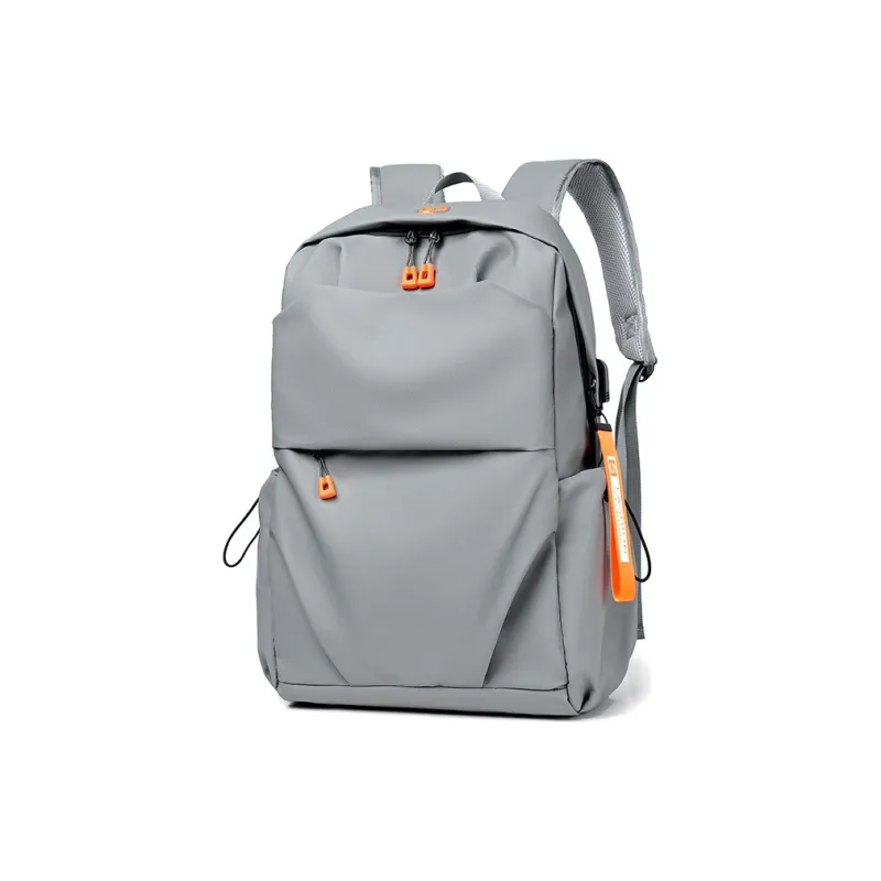 MUYKUY Polyester Laptop Bag Regular Unisex Black/Gray-1