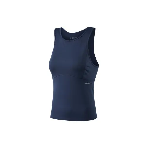 Skechers Tank Tops Women's Academy Navy/02MZ