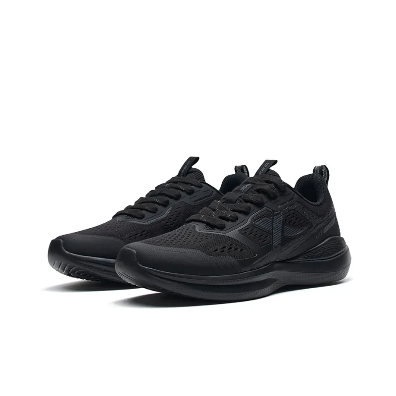 XTEP Soft Cube Running Shoes Men Low Top Black-4