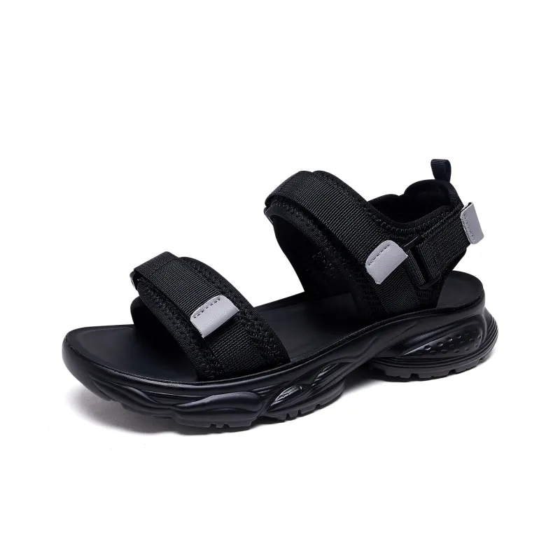 WARRIOR Beach Sandals Women's Black, Beige-2