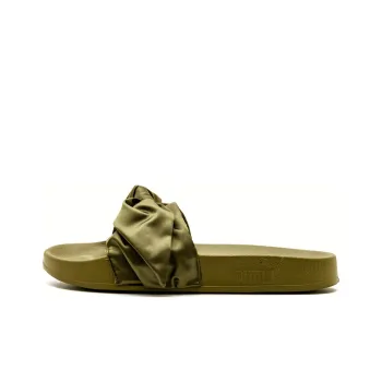 PUMA Bow Slide Rihanna Fenty Olive Women's