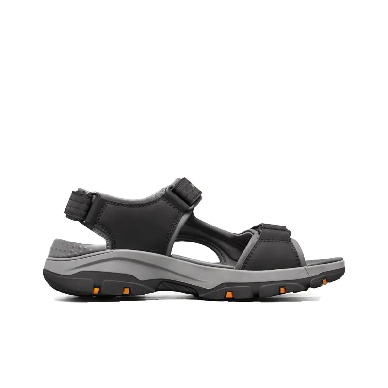 Skechers Tresmen Casual Black Sandals-1