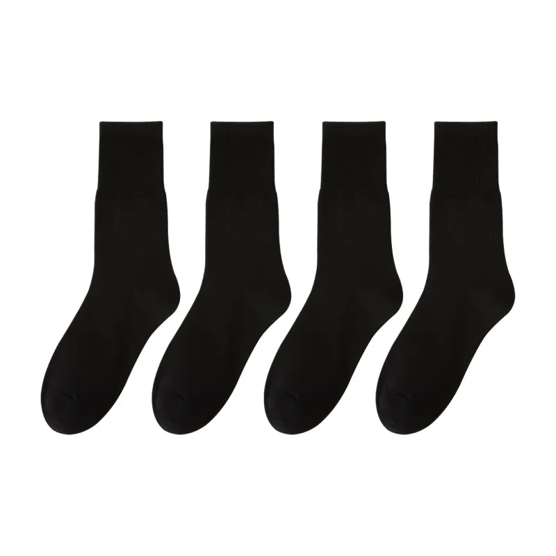 XXLLG Mid Calf Socks Women's 4 Pack-9