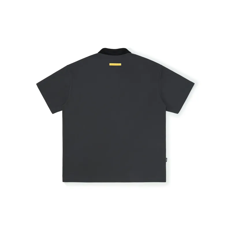 RASS Polo Shirt Unisex Dark Gray-1