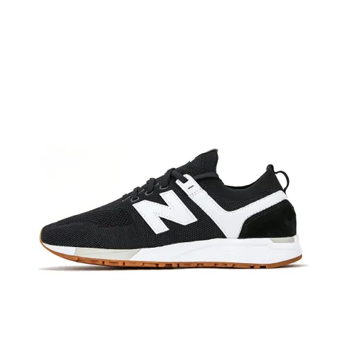 New Balance NB 247 Running Shoes Unisex Low-Top Black/White