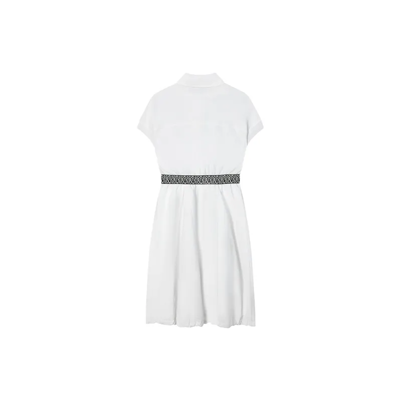 FILA SS24 Short Sleeved Dresses Women's Early Snow-1
