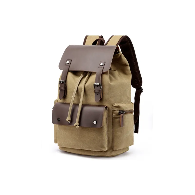 CMLZIUA Washable Canvas Backpack Unisex Multicolor-6