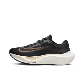 Nike Zoom Fly 5 Black Metallic Gold Grain