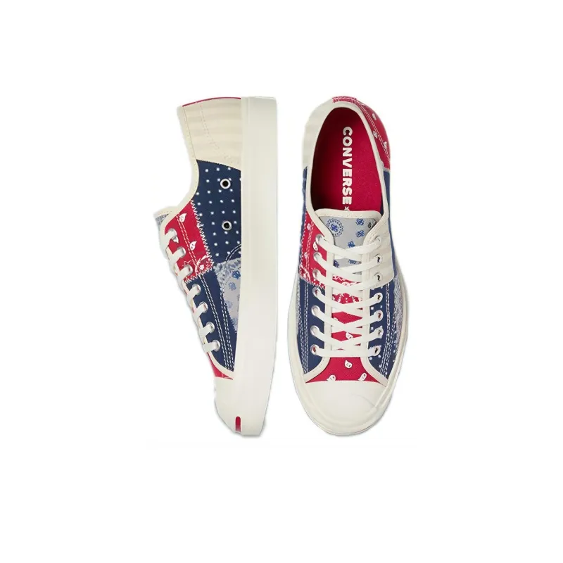 Converse Jack Purcell Multi color Red/White/Blue-3