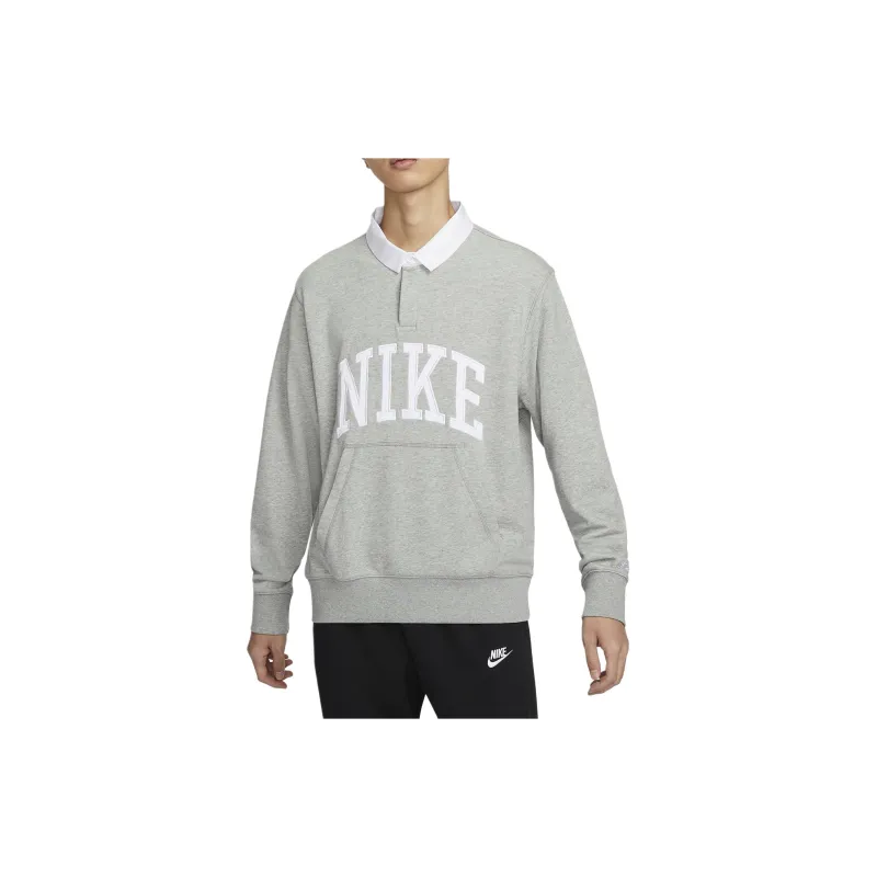 Nike Polo Shirts Men Gray-1