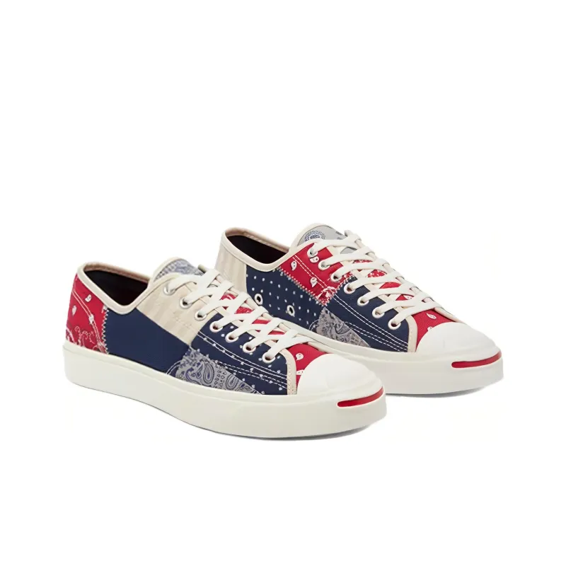 Converse Jack Purcell Multi color Red/White/Blue-2