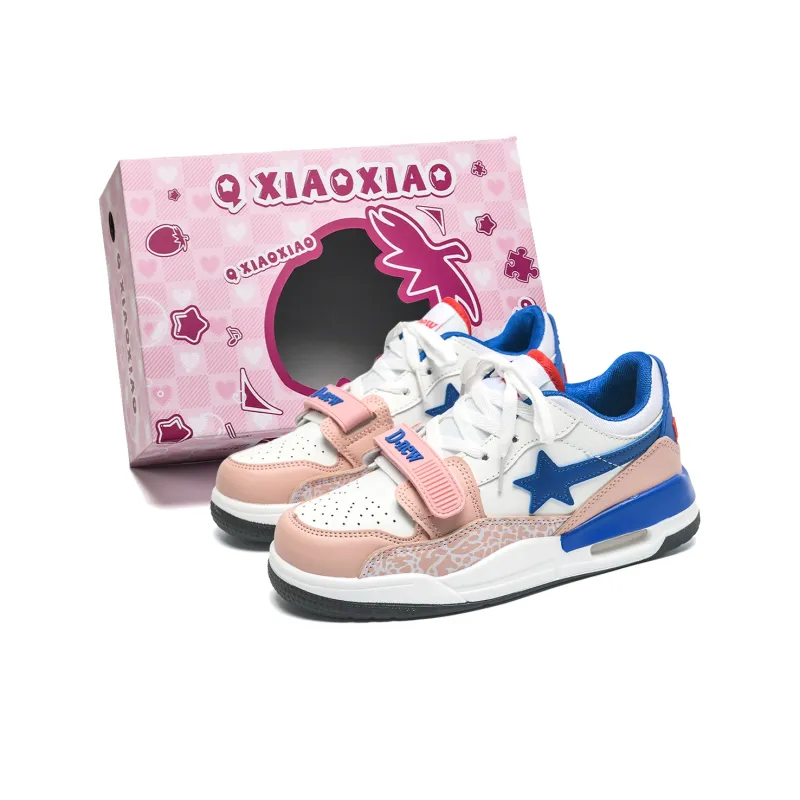 Circle Small Cushioning Coverage Wear-Resistant Lightweight Slip-Resistant Low-Top Skateboard Shoes Unisex-20