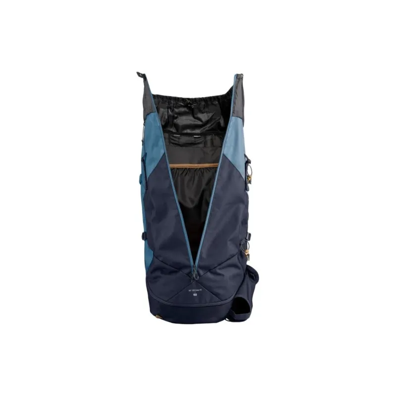 DECATHLON Polyester Outdoor Hiking Bag Backpack Women's Blue Gray-5