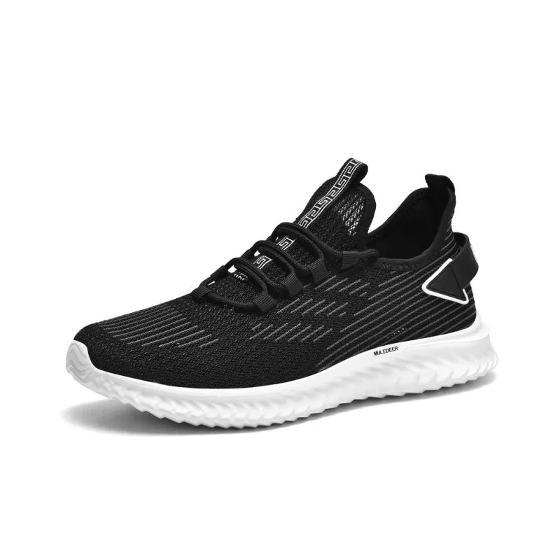 Black tailed Deer Low Top Running Shoes Men's-6