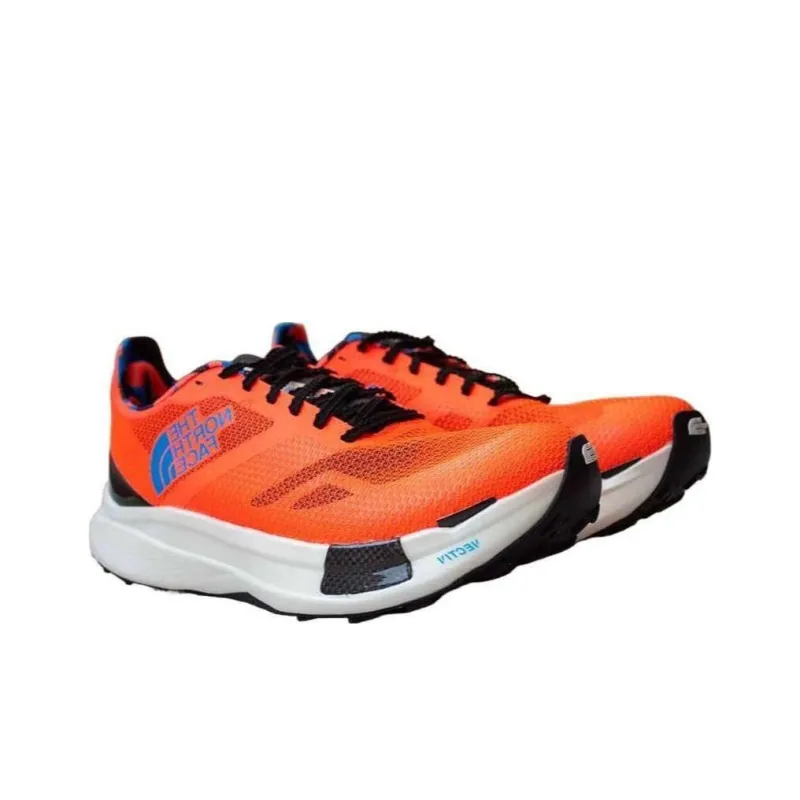 THE NORTH FACE Vertic Pro Athlete Mens Trail Running Shoes 'Solar Coral Optic Blue'-3