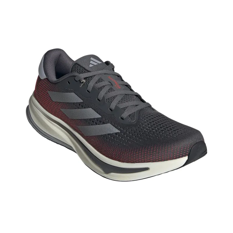 Adidas Supernova 1 Anti Slip Wear Resistant Low Top Running Shoes Men's Gray-2