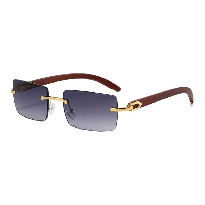 SOMAN Irregular Shape Sunglasses Unisex-0