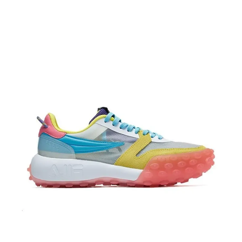 FILA Gara Chunky Sneakers Women's Low Top FILA White/Radiant Yellow-1