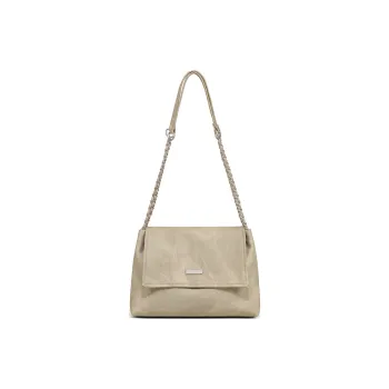 Kevin Cohen PU Crossbody Bag, Shoulder Bag Women's Ecru