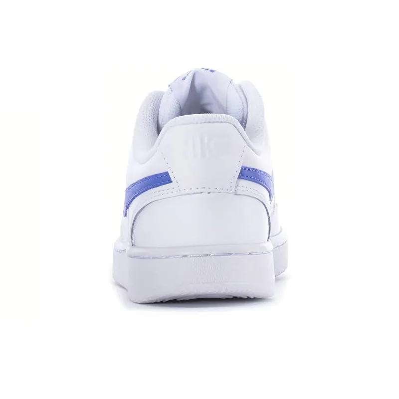 Nike Court Vision Low Shoes White/Blue Women's-5