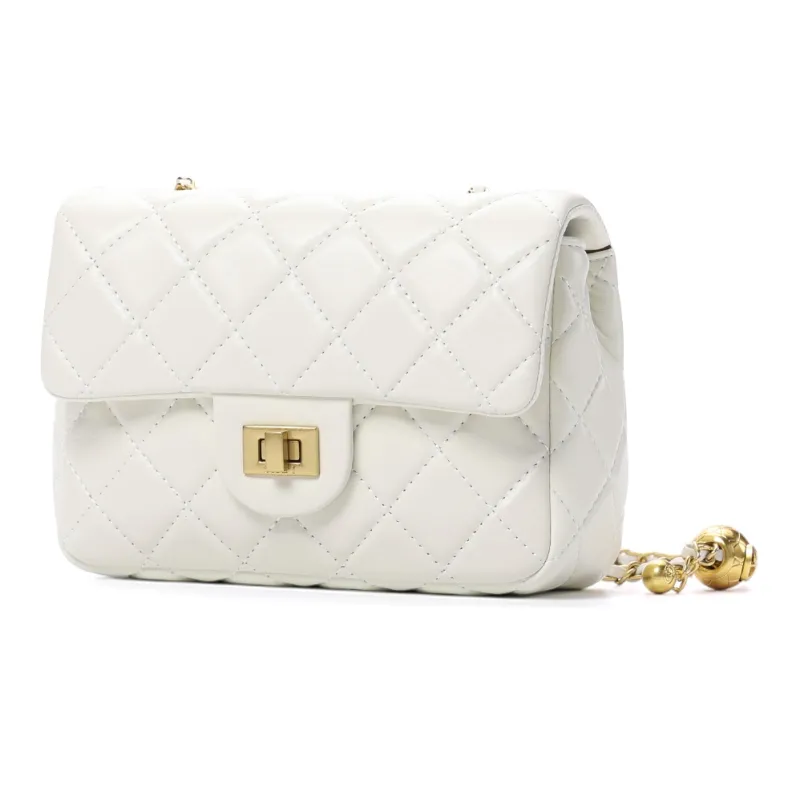 SADI Cow Leather Crossbody Bag, Shoulder Bag Women's Multicolor-8