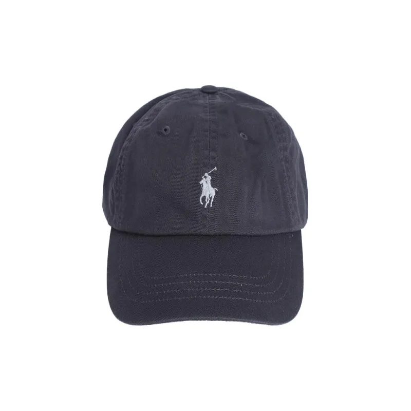 Polo Ralph Lauren Cotton Baseball Caps Unisex Charcoal Gray-1