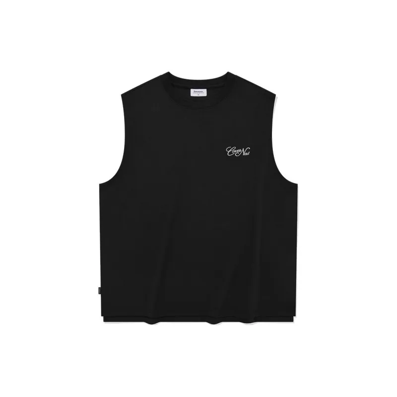 COVERNAT SS24 Tank Top Unisex Black-1