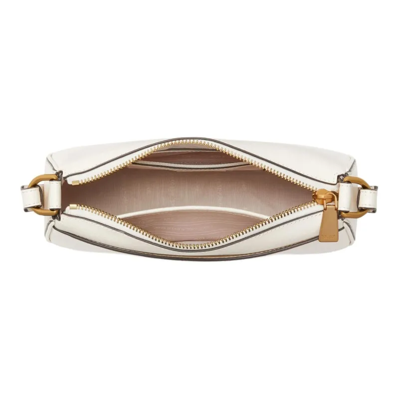 Kate Spade Leather Cell Phone Pouch Shoulder Bag Crossbody Bag Small Size Women's Cream-3
