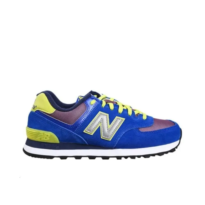 New Balance 574 'Blue Yellow' Women's-1