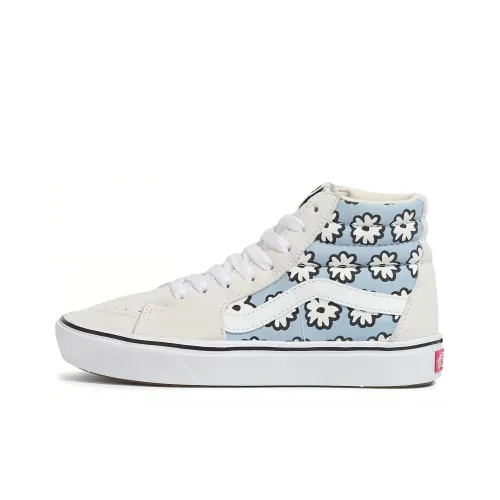 Vans SK8 Skateboard Shoes Unisex High-Top White/Blue