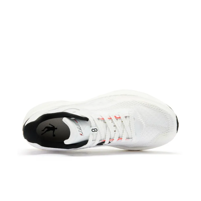 QIAODAN Running Shoes Men Low Top Jordan White Signal Red-3