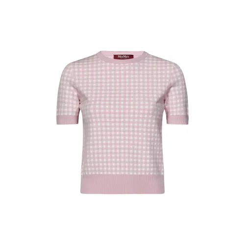 MaxMara Studio T-Shirts Women's Pink