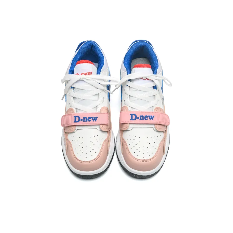 Circle Small Cushioning Coverage Wear-Resistant Lightweight Slip-Resistant Low-Top Skateboard Shoes Unisex-23