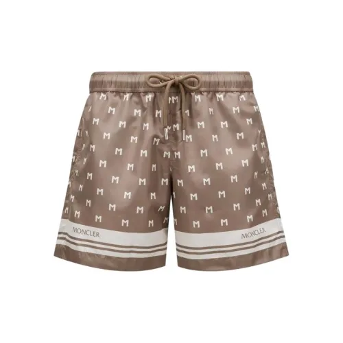 Moncler Swimming Shorts Men Khaki