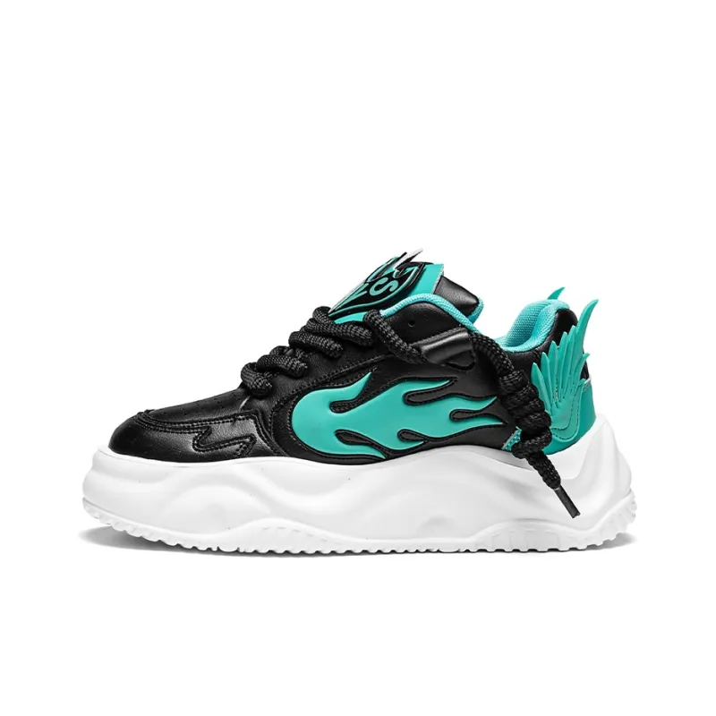 Skate Park Low-Top Puffy Shoes Skateboard Shoes Unisex-13