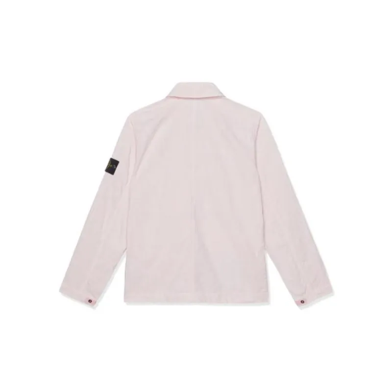 STONE ISLAND Jackets & Coats Men's Pink-1